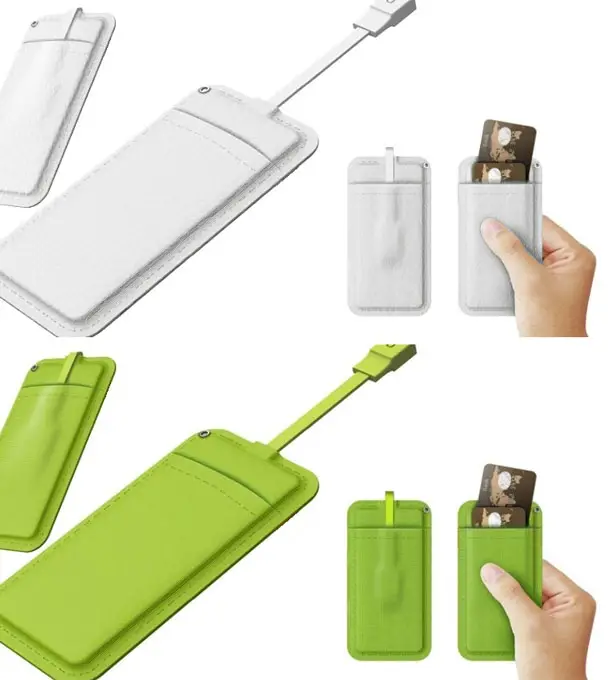 Lean Green Portable Power Machine - Ultra Thin External Battery by Tuvyah Schleifer