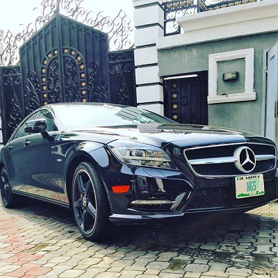 Jude Okoye Purchases New Mercedes Benz CLS