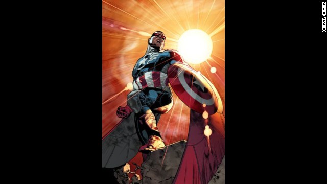 Sam Wilson, aka The Falcon, will be Marvel's new Captain America.