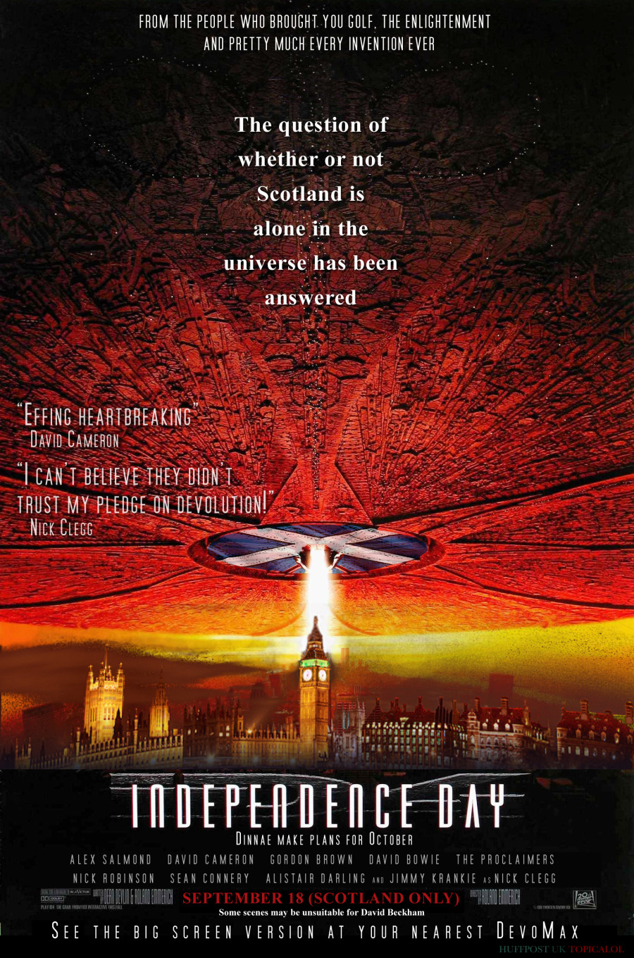 independence day scotland spoof