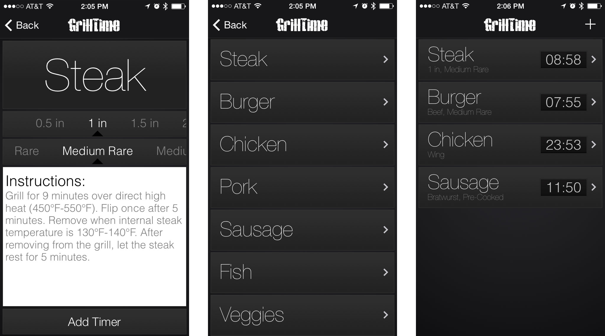 Best barbecue and grilling apps for iPhone: GrillTime