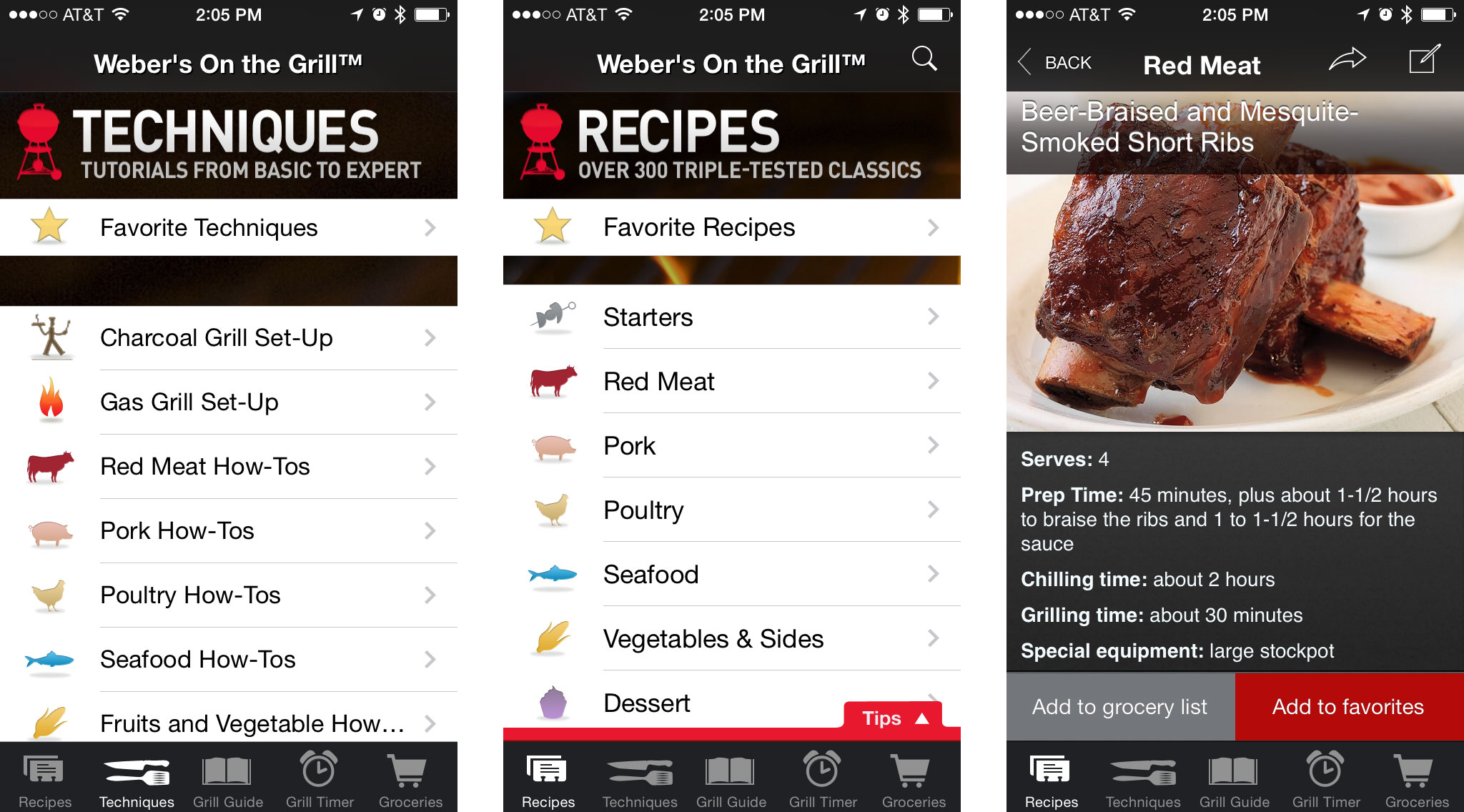 Best barbecue and grilling apps for iPhone: Weber's On the Grill