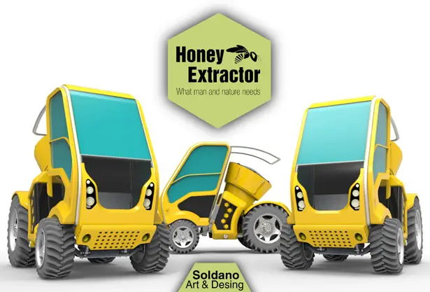 Mobile Honey Extractor by Tebi Soldano