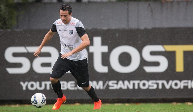 Leandro Damião atacante Santos (Foto: Ricardo Saibun/ Santos FC)