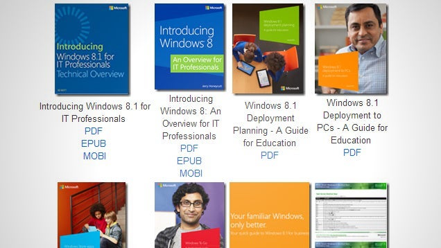 Download a Treasure Trove of 130 Free Ebooks from Microsoft