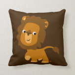 Cute Cartoon Content Lion Pillow