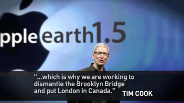 Tim Cook on The Onion