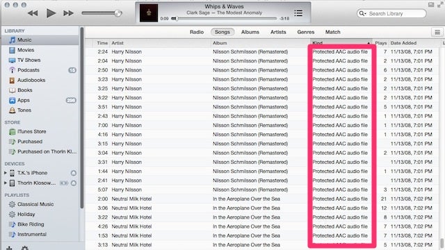 Delete Old DRM Copies of iTunes Music and Download DRM-Free Versions