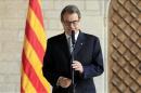 El presidente de la Generalitat de Cataluña, Artur Mas. EFE/Archivo