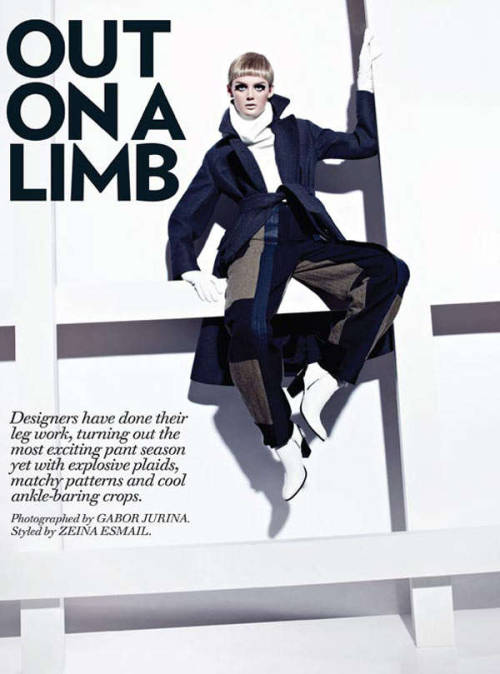 The Fashion Magazine ‘Out on a Limb’ Editorial...