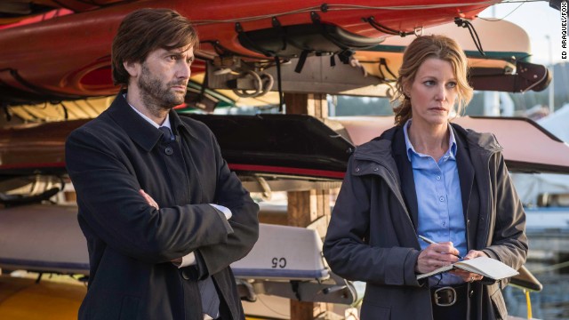 <strong>"Gracepoint" (Fox)</strong>: Based on the British crime drama "Broadchurch," Fox's "Gracepoint" is set in a quiet seaside town in California that's turned upside down when a boy's body is found on the beach. (October 2)