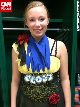<a href='http://ift.tt/1bLqrmh'>Presley Chandler</a> shows off some of the medals she has won while competing in the Crookston, Minnesota, area.