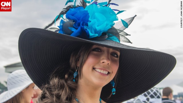 "Sometimes, bigger is better. Her smile is what caught me right away," McGraw said of this 2011 look. Wearing a hat to the Kentucky Derby is believed to be good luck, and your hat is meant to be a reflection of your personality.