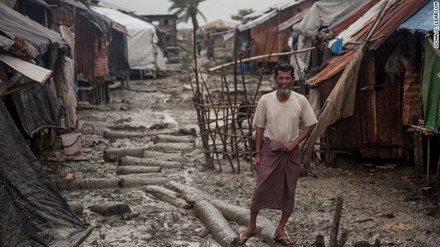 Most shelters in the camp were built to last six months, and are now in bad condition. Inhabitants gather scrap and dismantle other structures to bolster their shelters, say camp workers.
