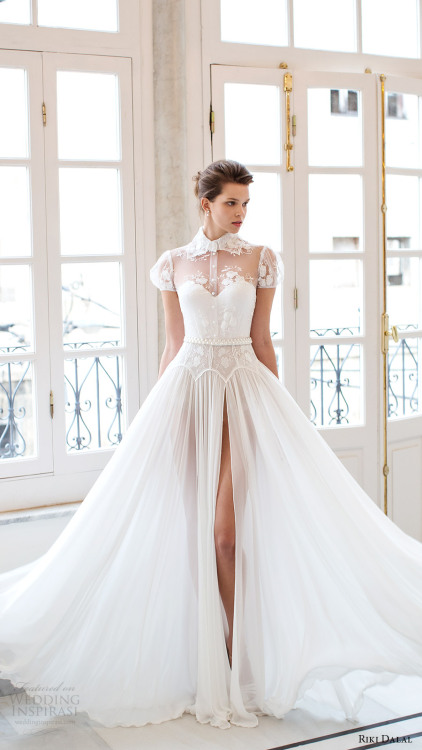 (via Riki Dalal 2016 Wedding Dresses — “Verona” Bridal...