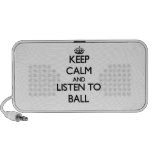 Keep calm and Listen to Ball Mini Speakers