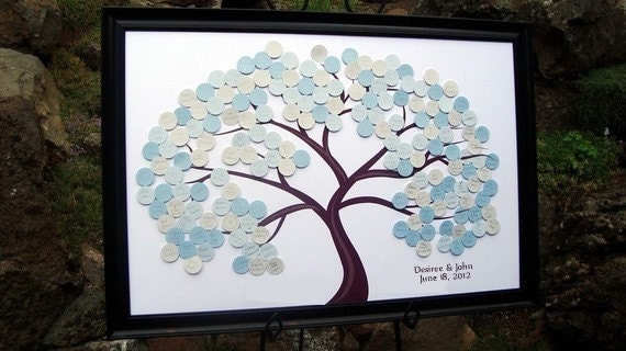 Large Guest Book Tree for 175- 300 Guests