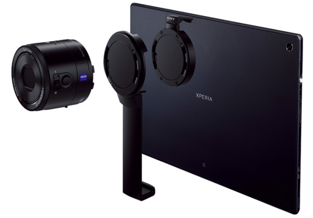 ¿Fotos con el tablet? Sony lanza un adaptador para su cámara externa QX