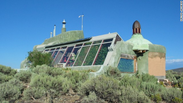 The Nautilus - one of the earliest Earthships - is modeled on the Fibonacci sequence, and an indication of the creative freedom of this building style. 