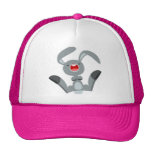 Cute Joyful Cartoon Rabbit Hat