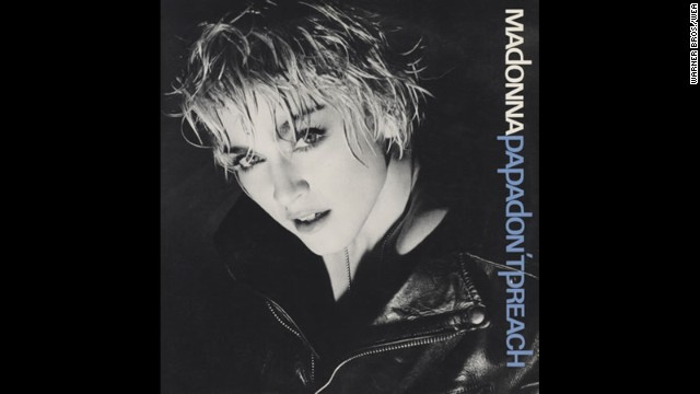 Madonna's <strong>"Papa Don't Preach"</strong> arrived in June 1986, and climbed to No. 1 on the Hot 100 that August. The single went on to earn Madge her second Grammy nod.