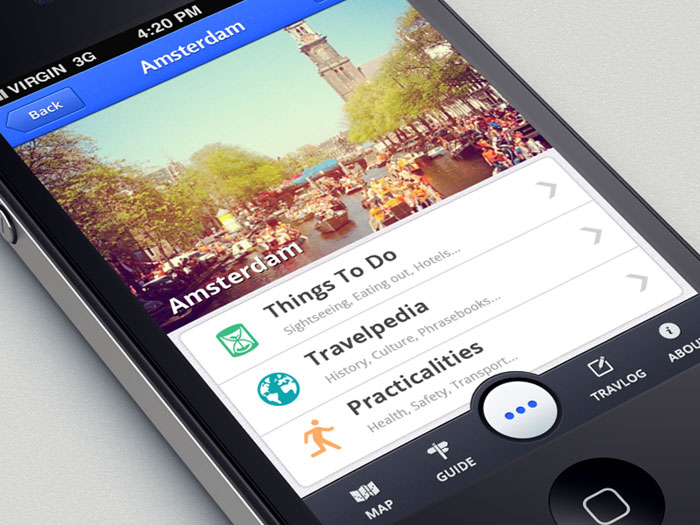 Travel App: iPhone
