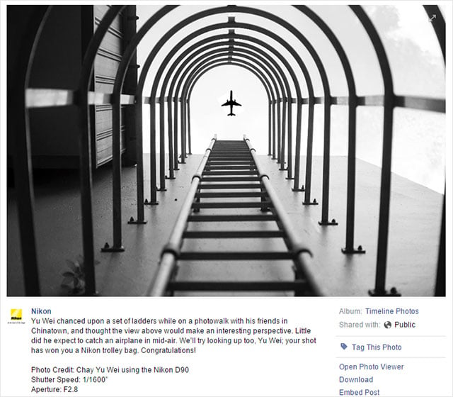 In case you missed in: this composite photo by Chay Yu Wei won a contest by Nikon Singapore.