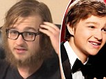 Former Two and a Half Men star Angus T Jones now sports a shaggy beard and long hair as he visits churches talking about God and Christianity