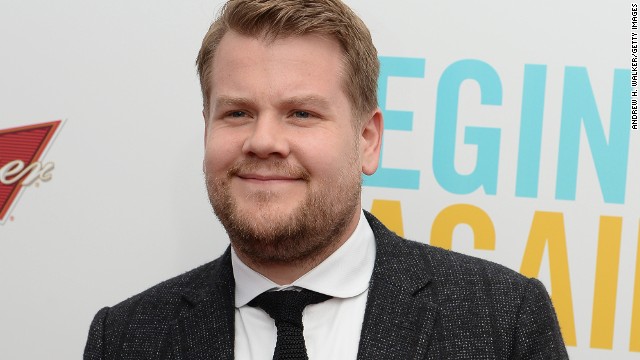 British actor and comedian James Corden is the new face of 