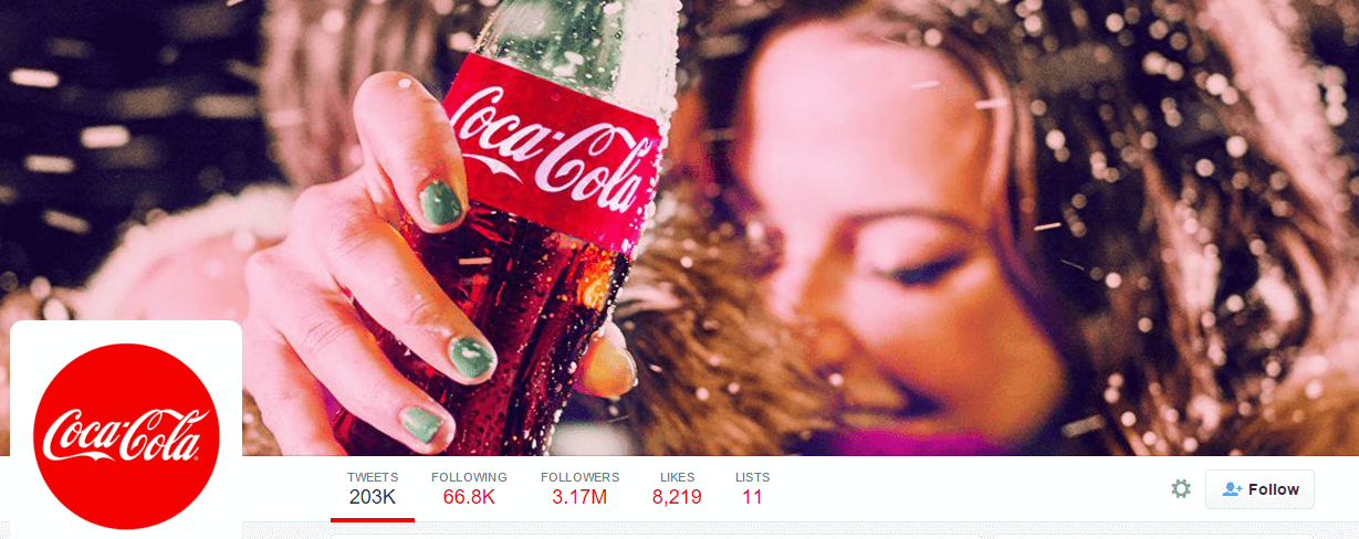 Coca Cola Twitter