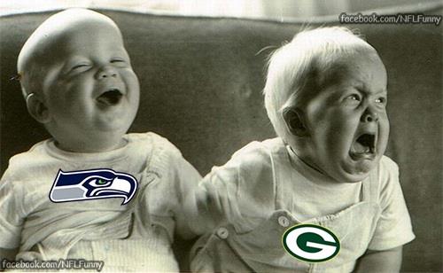 Babies 18 Best Memes of the Seattle Seahawks Beating the Green Bay Packers