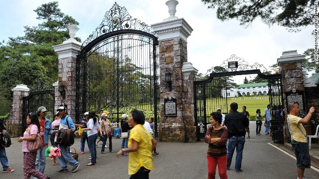 In Baguio, the Mansion House is the summer residence of the Philippines president.