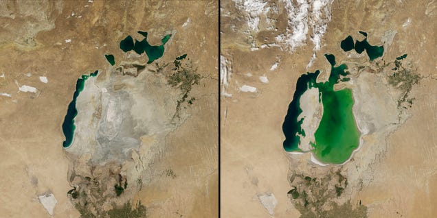How the Soviet Union destroyed the fourth biggest lake in the world