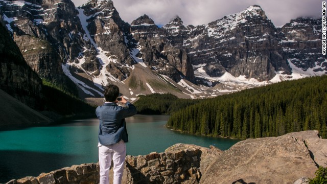 <strong>Canada</strong> is the sixth-happiest country in the world. <a href='http://ift.tt/1hNQM0Q' target='_blank'>Banff National Park</a> may be one of the reasons why. Canada's oldest national park spans more than 2,500 square miles of mountains, glaciers, forests and lakes.