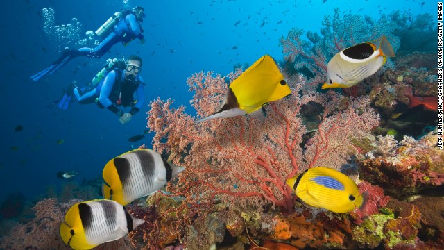 A trip to <strong>Australia</strong>, the 10th-happiest country, wouldn't be complete without visiting the <a href='http://ift.tt/1hNQOWx' target='_blank'>Great Barrier Reef</a>. It's one of the seven natural wonders of the world.
