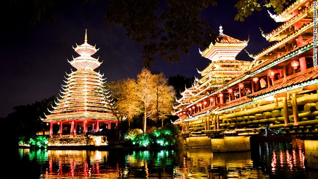 Last year's Lantern Festival in the Splendid China Folk Village in Shenzhen was typically bright.