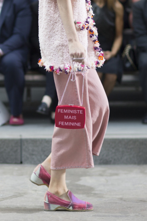 Details from Chanel Ready To Wear Spring/Summer 2015. Paris...