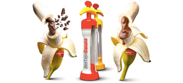 A Magical Machine Lets You Inject Bananas With Sweet Sweet Fillings