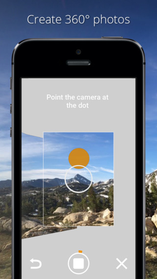 Photo Sphere Camera 1.0 for iOS (iPhone screenshot 001)