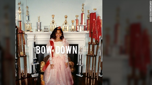 In March, the singer reveled in her "Queen Bey" image with the song "Bow Down."
