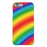 Rainbow Stripes Pattern iPhone 6 Case