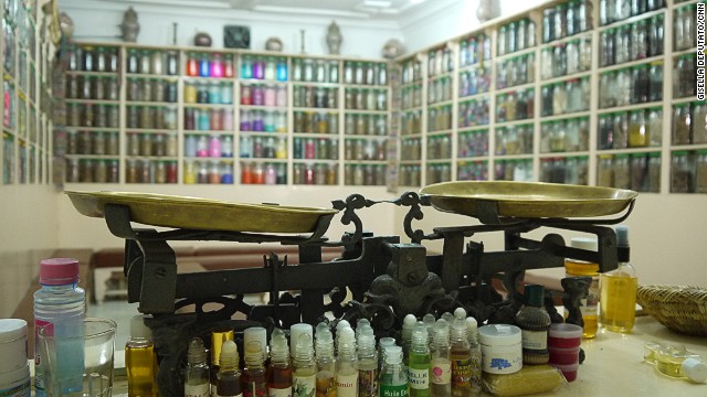 Traditional medicine shops can still be found in the old medina, crammed with powders and potions for curing all manner of ailments.