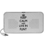 Keep Calm and live in Flint Mini Speakers