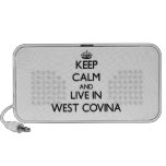 Keep Calm and live in West Covina iPod Speaker