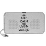 Keep Calm and live in Vallejo Laptop Speaker