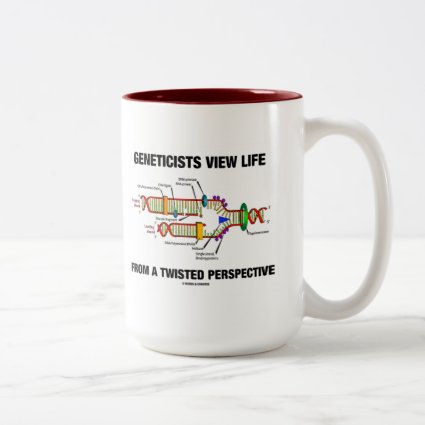 Geneticists View Life From A Twisted Perspective Mug