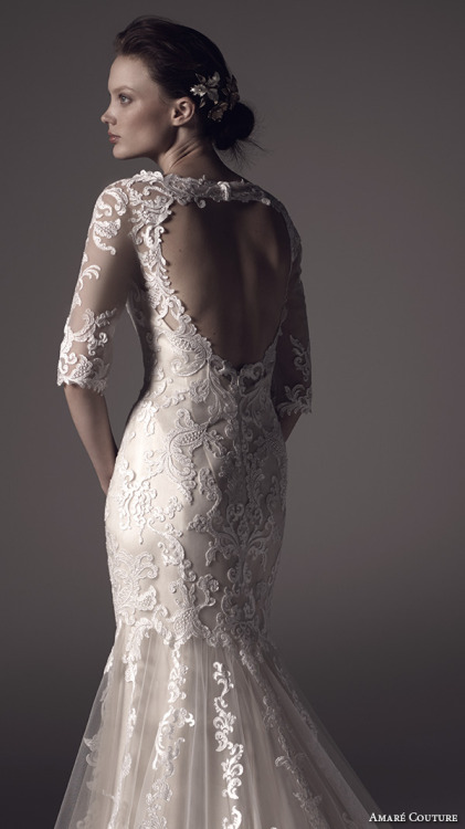 ♥ this back. Marilyn by Amare Couture