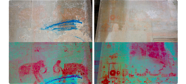 An Algorithm Revealed 200 Lost Paintings on Angkor Wat's Ancient Walls