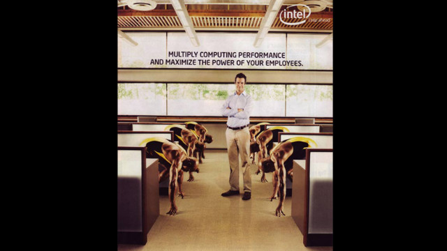 In 2007, computer chip maker Intel was forced to retract an ad that many considered racist. "Intel's intent ... was to convey the performance capabilities of our processors through the visual metaphor of a sprinter," an Intel official wrote online. "We have used the visual of sprinters in the past successfully. Unfortunately, our execution did not deliver our intended message and in fact proved to be insensitive and insulting. ... We are sorry and are working hard to make sure this doesn't happen again."