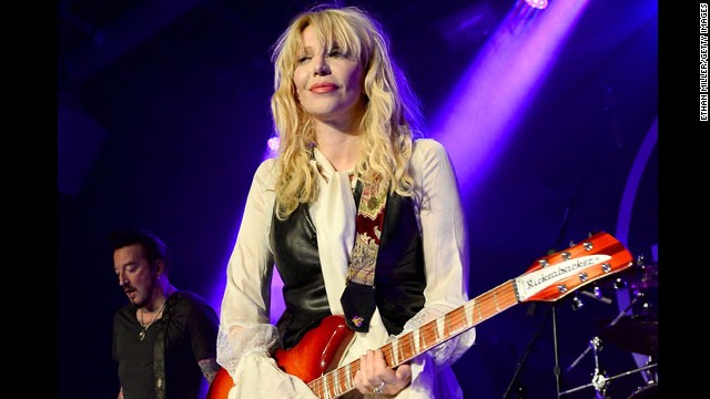 Rock on Courtney Love. The musician/actress turned 50 on July 9. 